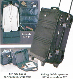 Bi-fold Rolling Carry-on #itc127