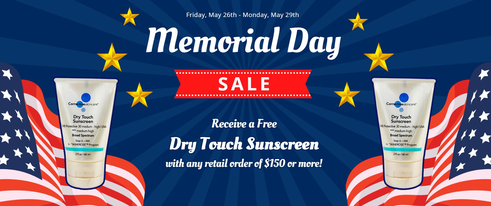Memorial Day Specials
